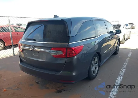 2018 Honda Odyssey Ex z USA, uszkodzony, nr VIN 5FNRL6H50JB079383